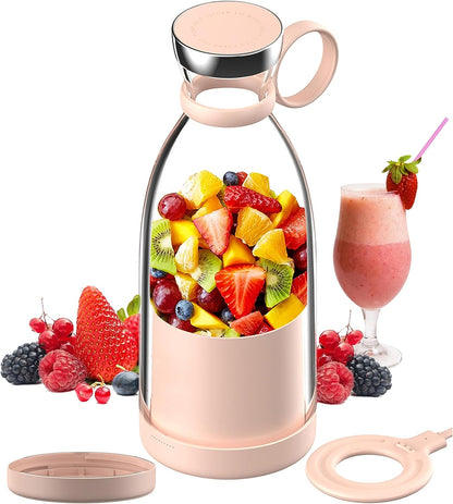 Portable Juicer Bottle – USB Rechargeable Blender for Smoothies & Shakes