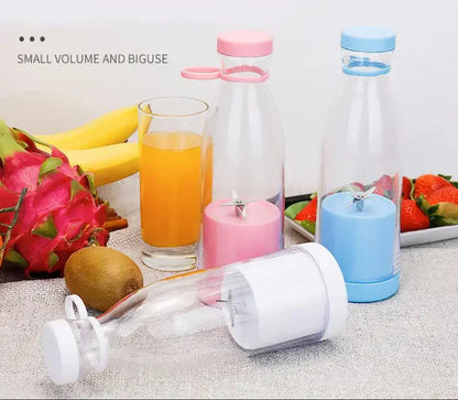 Portable Juicer Bottle – USB Rechargeable Blender for Smoothies & Shakes